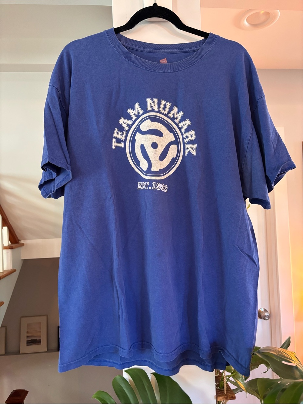 Hanes Royal Blue Team Numark Graphic Tee - Size XL
